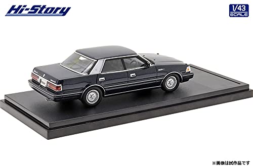 ハイストーリー　クラウン　1986 ダークブルーメタリック Amazon | Hi Story 1/43 トヨタ CROWN 4Door Hardtop Royal Saloon G